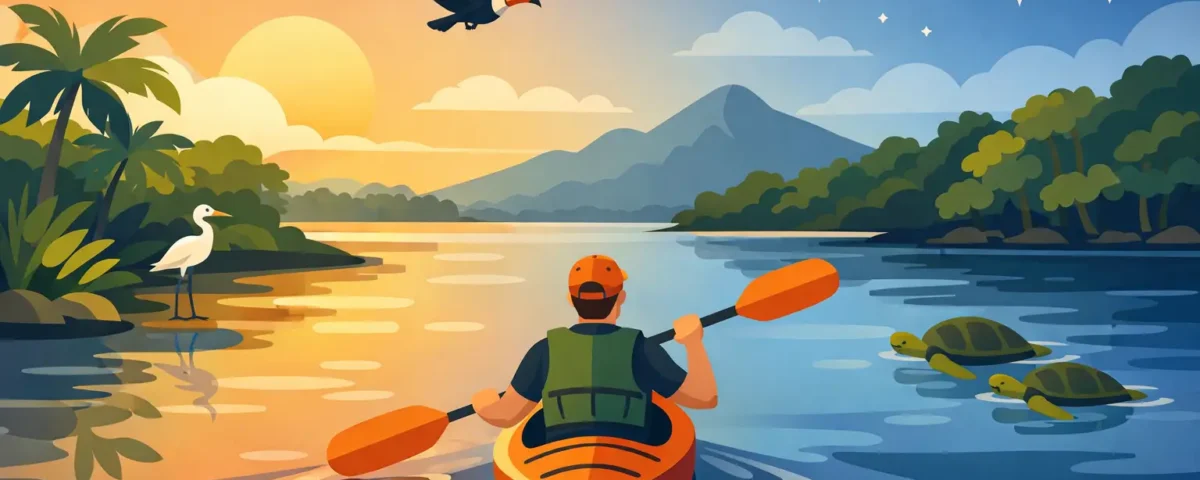 Best Time for Kayaking in Tortuguero, Costa Rica