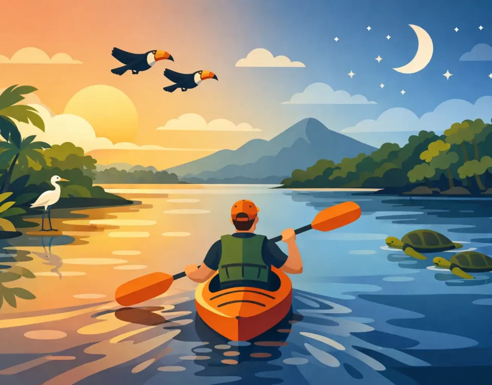 Best Time for Kayaking in Tortuguero, Costa Rica