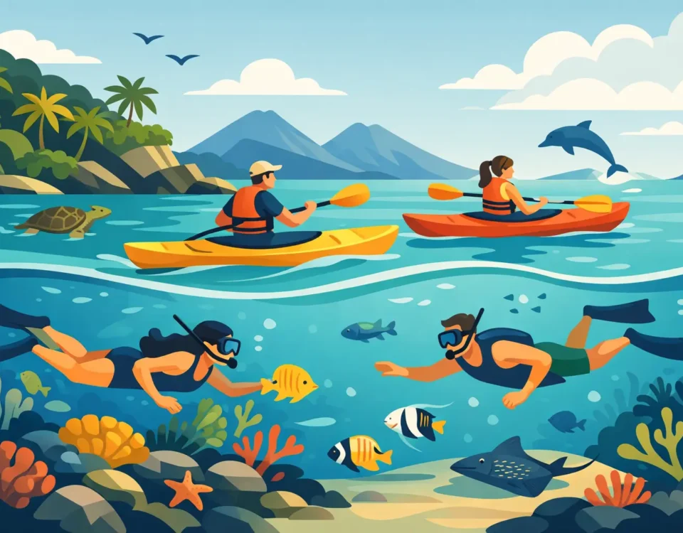 Costa Rica Kayaking and Snorkeling Adventures