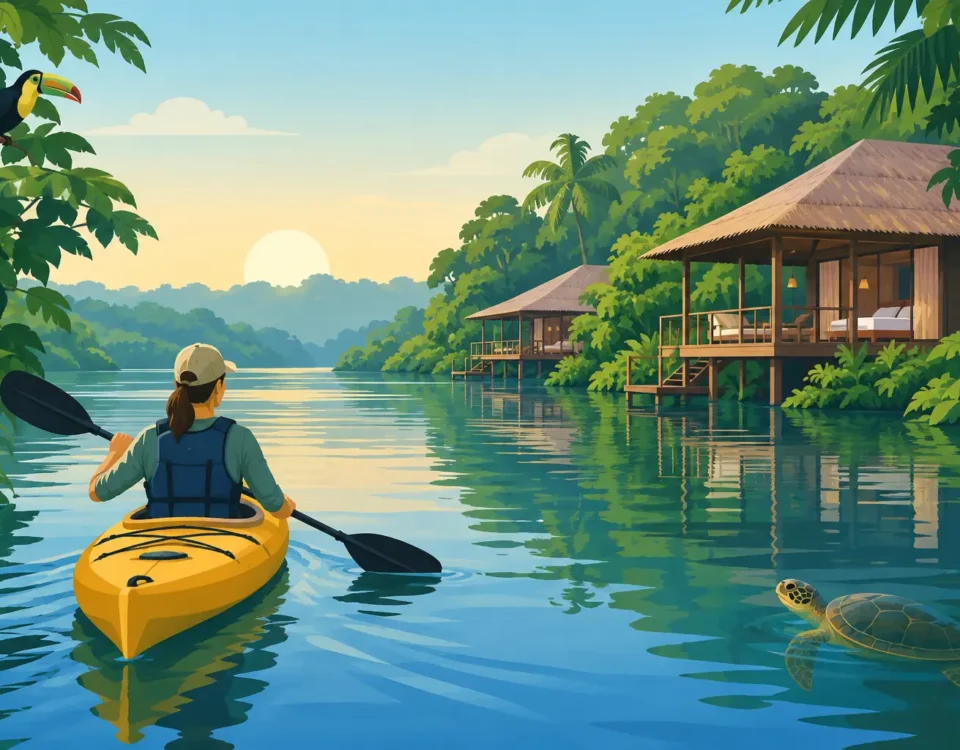 Best Wildlife Lodges in Tortuguero for Paddlers