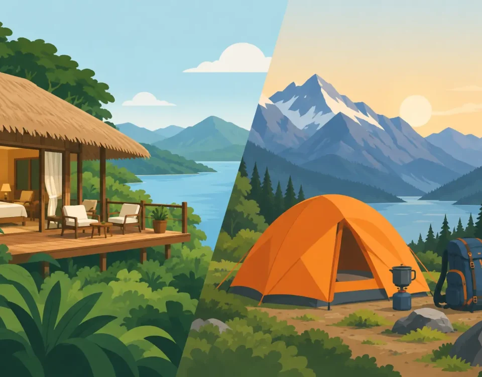 Ecolodge Versus Camping Expeditions Compared